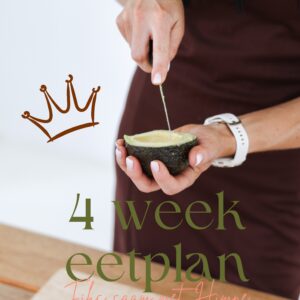 Gedrukte eetplan / resepteboek